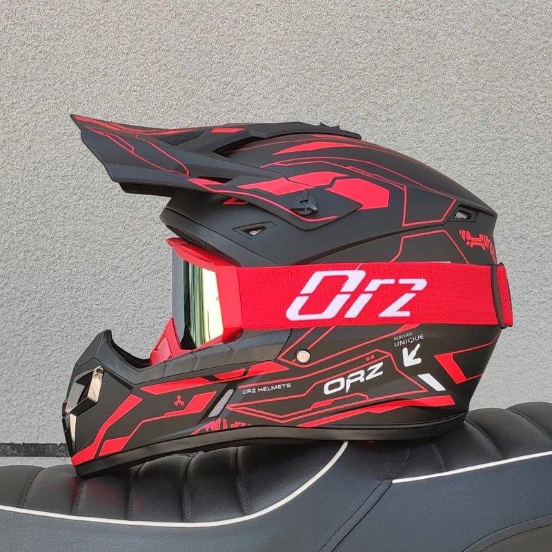 DOT Adult Motocross Helmet MX Dirt Bike Helmet Lightweight Off Road ATV UTV Quad Motorcycle Cross Helmet for Men Women Youth