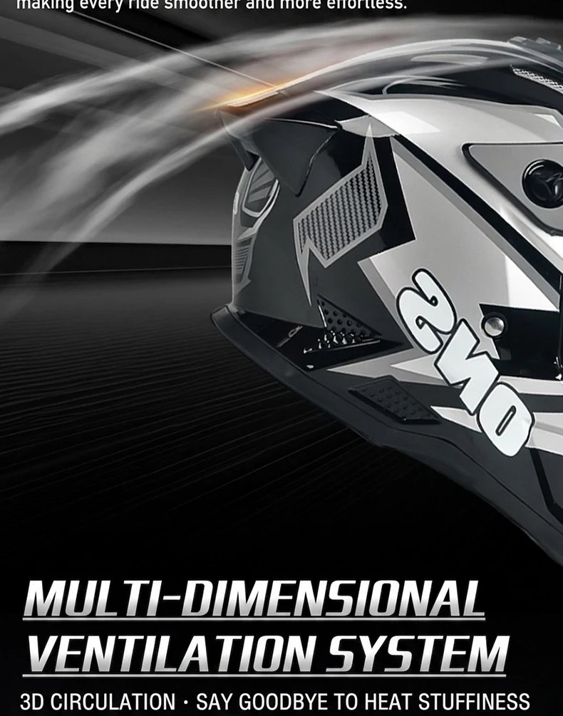 DOT Certification Mountain Bike Off-road Helmet With Protective Goggles and Gloves Cotton Lining ABS Motocross Motorcycle Helmet