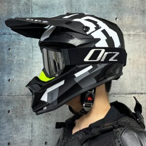 ORZ Off Road Helmet Motorcycle Off-Road AM DH Youth Motorcycle Helmets ATV Motorcycle MTB Full Helmet