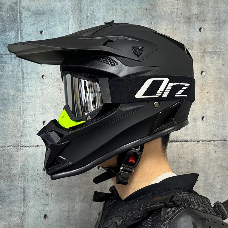 ORZ Off Road Helmet Motorcycle Off-Road AM DH Youth Motorcycle Helmets ATV Motorcycle MTB Full Helmet