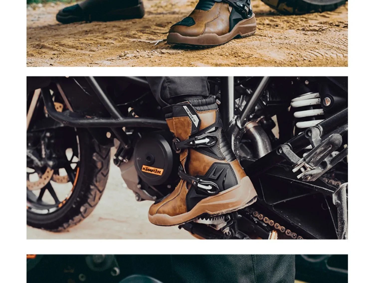 Scoyco Waterproof Breathable Men Women Motorcycle Boots for Off-Road Rally Riding with TPU Protection & Anti-Slip Scoyco Waterproof Breathable Men Women Motorcycle Boots for Off-Road Rally Riding with TPU Protection & Anti-Slip
