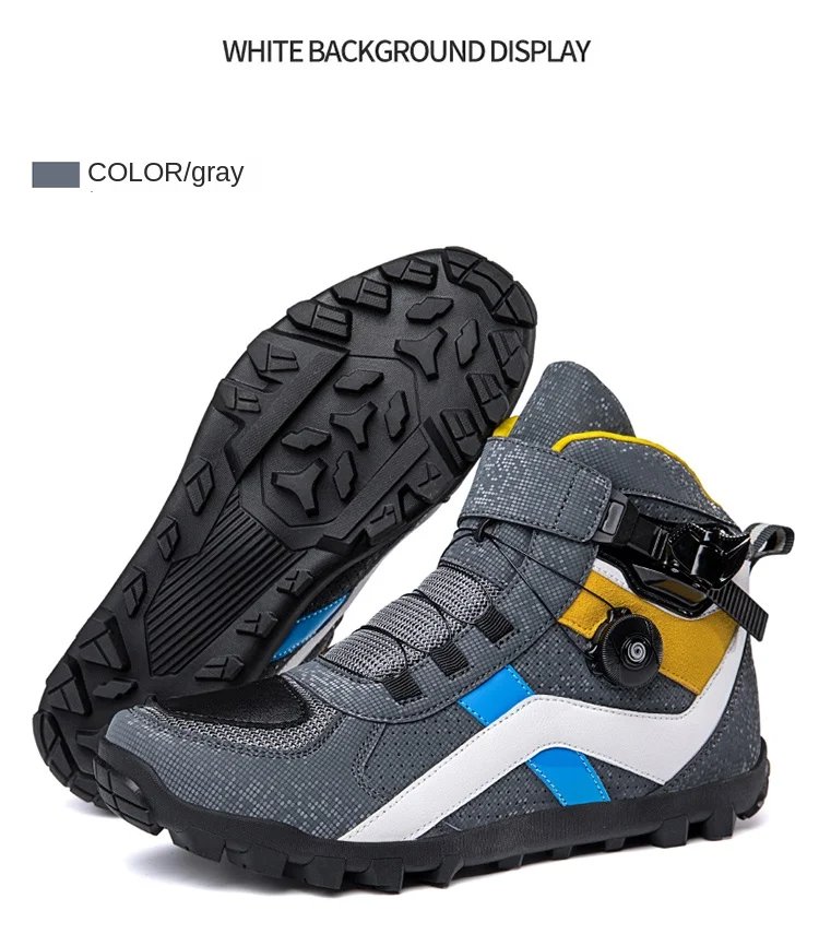 Riding boots, motorcycle mesh breathable off-road men's and women's leather rally boots, waterproof motorcycle equipment, summer