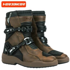 Motorcycle Riding Boots Waterproof And Anti Slip Off-road Motorcycle Riding Shoes Outdoor Sports Boots Riding Equipment