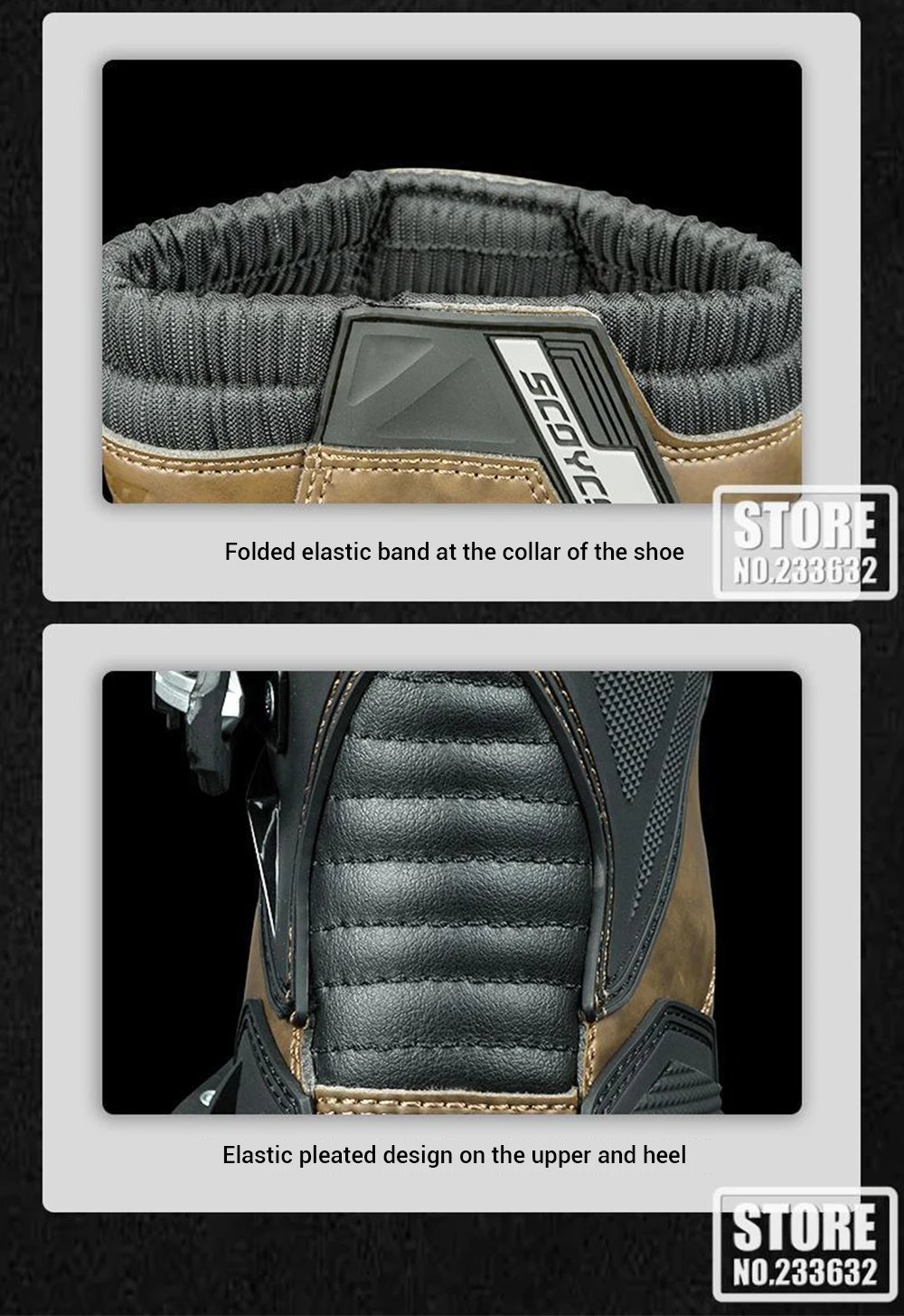 Motorcycle Riding Boots Waterproof And Anti Slip Off-road Motorcycle Riding Shoes Outdoor Sports Boots Riding Equipment Motorcycle Riding Boots Waterproof And Anti Slip Off-road Motorcycle Riding Shoes Outdoor Sports Boots Riding Equipment