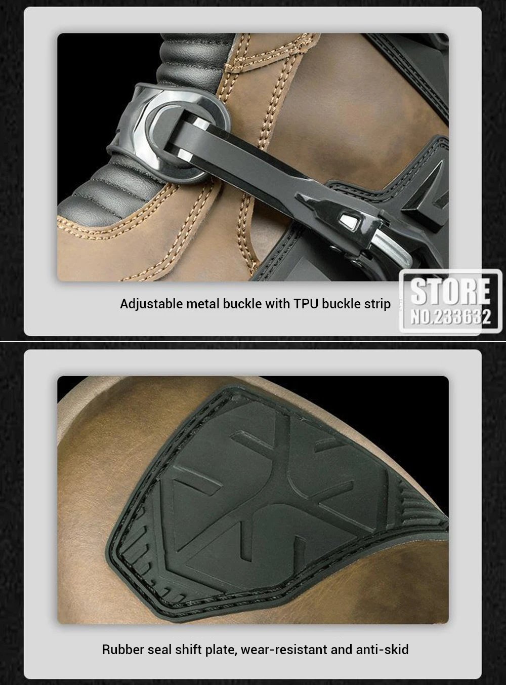 Motorcycle Riding Boots Waterproof And Anti Slip Off-road Motorcycle Riding Shoes Outdoor Sports Boots Riding Equipment Motorcycle Riding Boots Waterproof And Anti Slip Off-road Motorcycle Riding Shoes Outdoor Sports Boots Riding Equipment