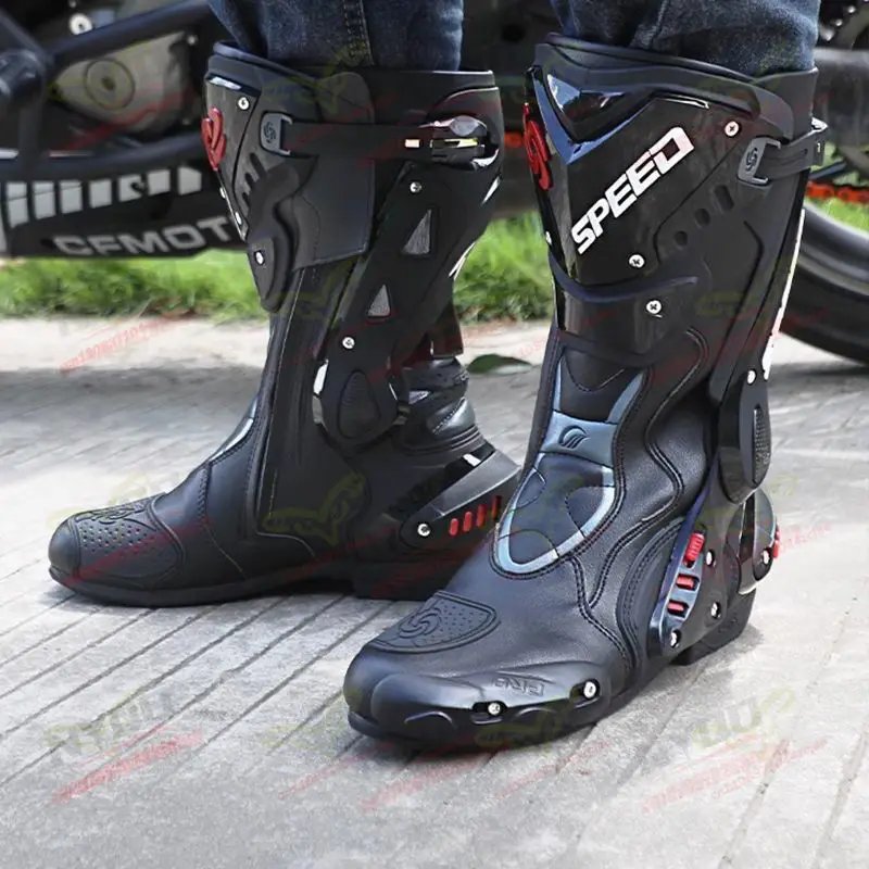 HOT Men's Motorcycle Racing Waterproof Motorcycle Off-road Racing Rally Boots Four Seasons Anti-collision Protection Rider HOT Men's Motorcycle Racing Waterproof Motorcycle Off-road Racing Rally Boots Four Seasons Anti-collision Protection Rider