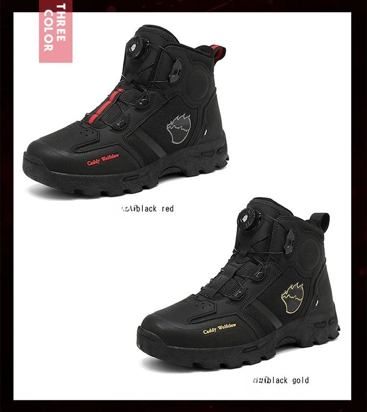 New All-Weather Motorcycle Riding Boots, Waterproof Anti-Drop Breathable Soft Off-Road Touring Racing Shoes for Male Bike Riders New All-Weather Motorcycle Riding Boots, Waterproof Anti-Drop Breathable Soft Off-Road Touring Racing Shoes for Male Bike Riders