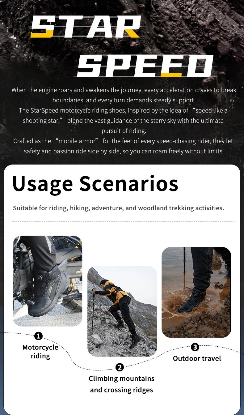 SFK 2026 Newest Motorcycle Riding Protective Boots Waterproof Shoes Breathable Enhanced Protection Equipment Non-slip Anti-fall SFK 2026 Newest Motorcycle Riding Protective Boots Waterproof Shoes Breathable Enhanced Protection Equipment Non-slip Anti-fall