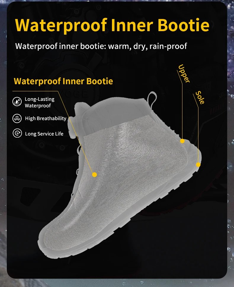 SFK 2026 Newest Motorcycle Riding Protective Boots Waterproof Shoes Breathable Enhanced Protection Equipment Non-slip Anti-fall SFK 2026 Newest Motorcycle Riding Protective Boots Waterproof Shoes Breathable Enhanced Protection Equipment Non-slip Anti-fall
