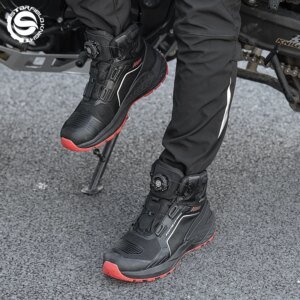 SFK 2026 Newest Motorcycle Riding Protective Boots Waterproof Shoes Breathable Enhanced Protection Equipment Non-slip Anti-fall