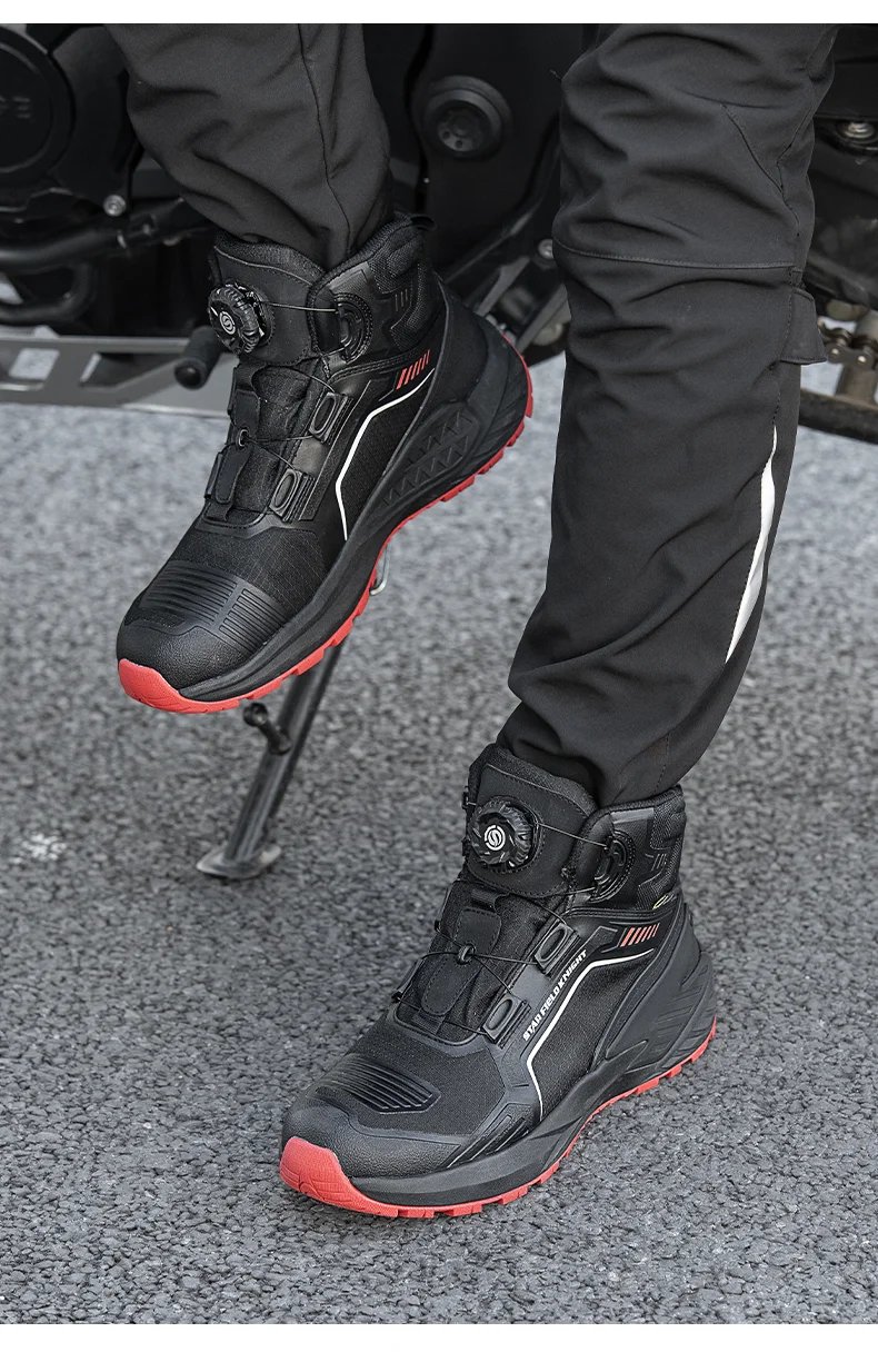 SFK 2026 Newest Motorcycle Riding Protective Boots Waterproof Shoes Breathable Enhanced Protection Equipment Non-slip Anti-fall SFK 2026 Newest Motorcycle Riding Protective Boots Waterproof Shoes Breathable Enhanced Protection Equipment Non-slip Anti-fall