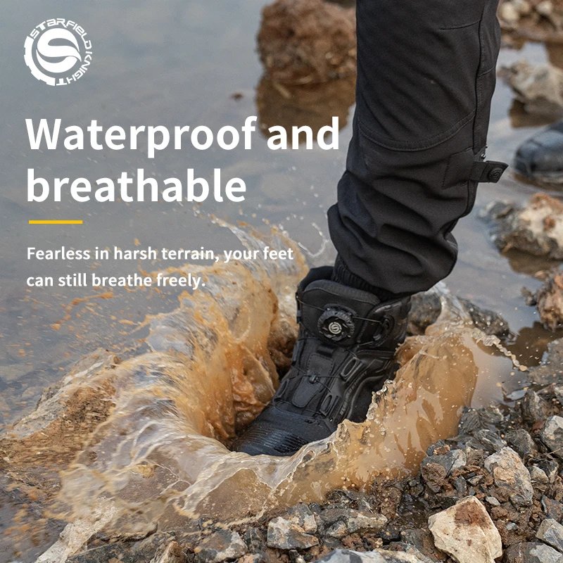 SFK 2026 Newest Motorcycle Riding Protective Boots Waterproof Shoes Breathable Enhanced Protection Equipment Non-slip Anti-fall