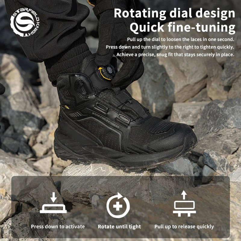 SFK 2026 Newest Motorcycle Riding Protective Boots Waterproof Shoes Breathable Enhanced Protection Equipment Non-slip Anti-fall