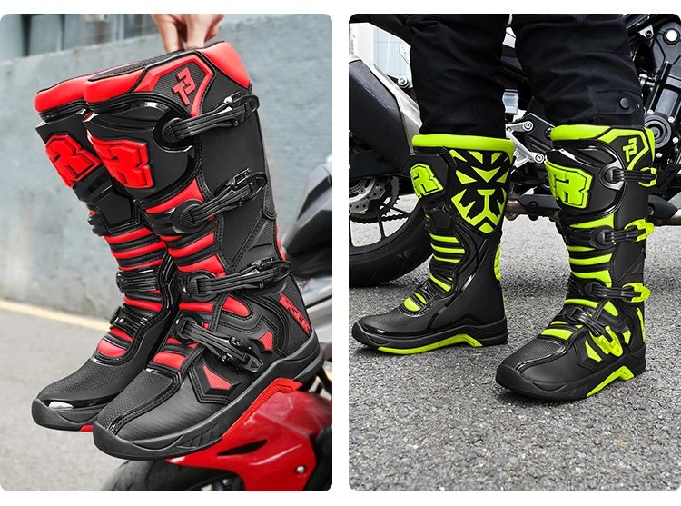 Professional Track Riding Boots Safe Riding Equipment Rally Shoes Women Racing Boots Wear-resistant Anti Fall Motocross Boots Professional Track Riding Boots Safe Riding Equipment Rally Shoes Women Racing Boots Wear-resistant Anti Fall Motocross Boots