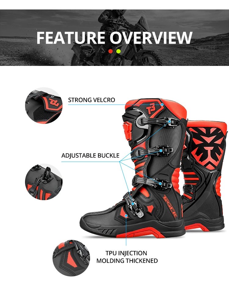 Professional Track Riding Boots Safe Riding Equipment Rally Shoes Women Racing Boots Wear-resistant Anti Fall Motocross Boots Professional Track Riding Boots Safe Riding Equipment Rally Shoes Women Racing Boots Wear-resistant Anti Fall Motocross Boots