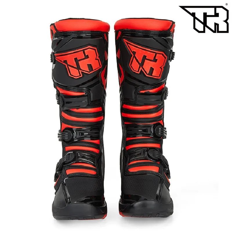 Professional Track Riding Boots Safe Riding Equipment Rally Shoes Women Racing Boots Wear-resistant Anti Fall Motocross Boots