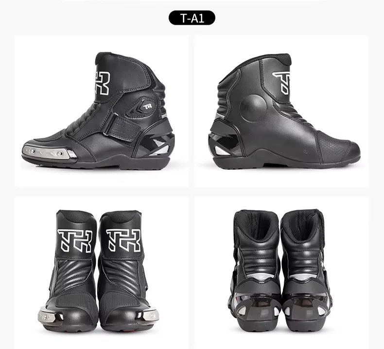 Motocross Boots Racing Boots Safe Riding Waterproof Anti Fall Wear-resistant Motorcycle Boots Equipment Rally Shoes