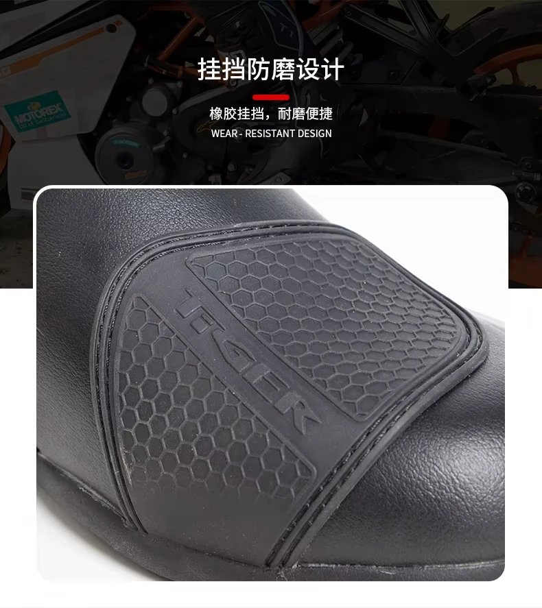 Motocross Boots Racing Boots Safe Riding Waterproof Anti Fall Wear-resistant Motorcycle Boots Equipment Rally Shoes
