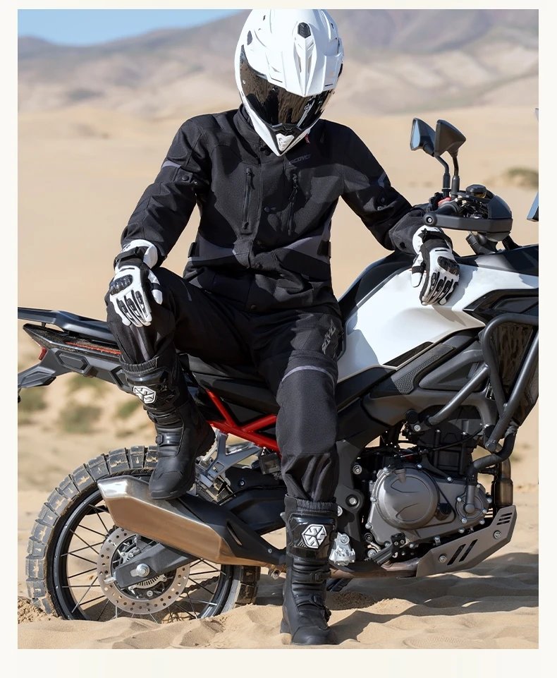 Professional Motorcycle Boots Non-slip Windproof Waterproof Motocross Boots Protective Racing Off-road Shoes All Seasons