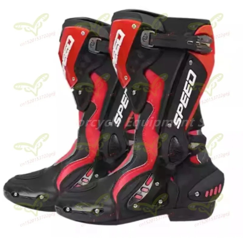 High Quality Off-road Motorcycle Riding Boots Racing Boots Summer Rain Resistant Waterproof Anti Slip Off-road Riding Shoes