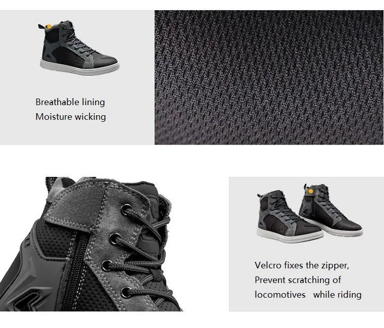 Commuter Motorcycle Waterproof boots SCOYCO MT040WP Motocross non-slip grip Shoes Four Season Breathable wear-resistant Boots Commuter Motorcycle Waterproof boots SCOYCO MT040WP Motocross non-slip grip Shoes Four Season Breathable wear-resistant Boots