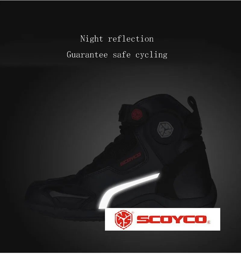 Commuter Motorcycle Waterproof boots SCOYCO MT040WP Motocross non-slip grip Shoes Four Season Breathable wear-resistant Boots Commuter Motorcycle Waterproof boots SCOYCO MT040WP Motocross non-slip grip Shoes Four Season Breathable wear-resistant Boots