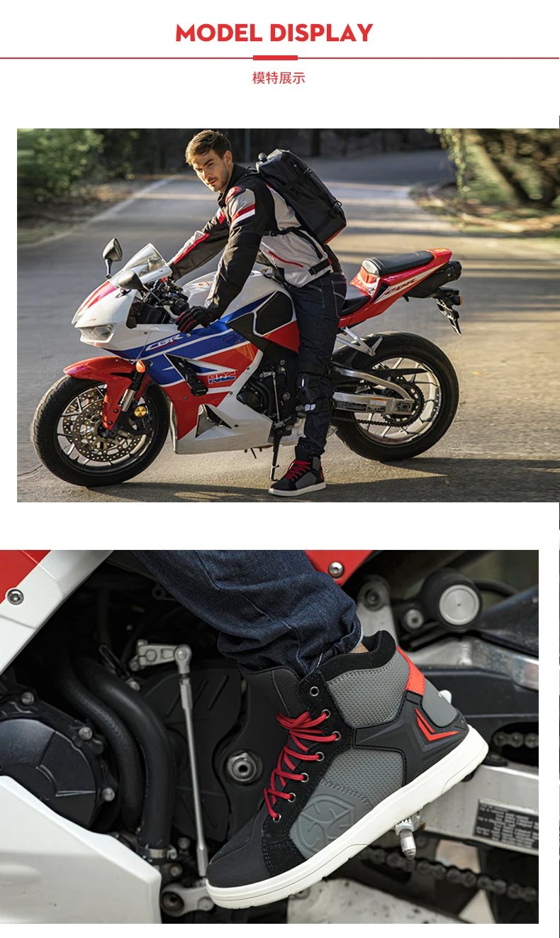 Commuter Motorcycle Waterproof boots SCOYCO MT040WP Motocross non-slip grip Shoes Four Season Breathable wear-resistant Boots Commuter Motorcycle Waterproof boots SCOYCO MT040WP Motocross non-slip grip Shoes Four Season Breathable wear-resistant Boots