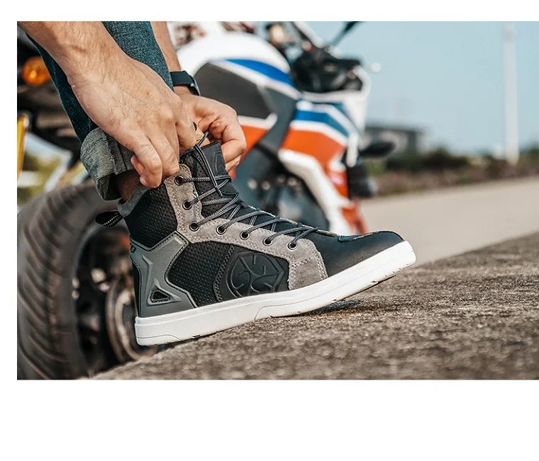 Commuter Motorcycle Waterproof boots SCOYCO MT040WP Motocross non-slip grip Shoes Four Season Breathable wear-resistant Boots Commuter Motorcycle Waterproof boots SCOYCO MT040WP Motocross non-slip grip Shoes Four Season Breathable wear-resistant Boots