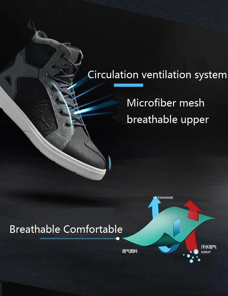 Commuter Motorcycle Waterproof boots SCOYCO MT040WP Motocross non-slip grip Shoes Four Season Breathable wear-resistant Boots Commuter Motorcycle Waterproof boots SCOYCO MT040WP Motocross non-slip grip Shoes Four Season Breathable wear-resistant Boots