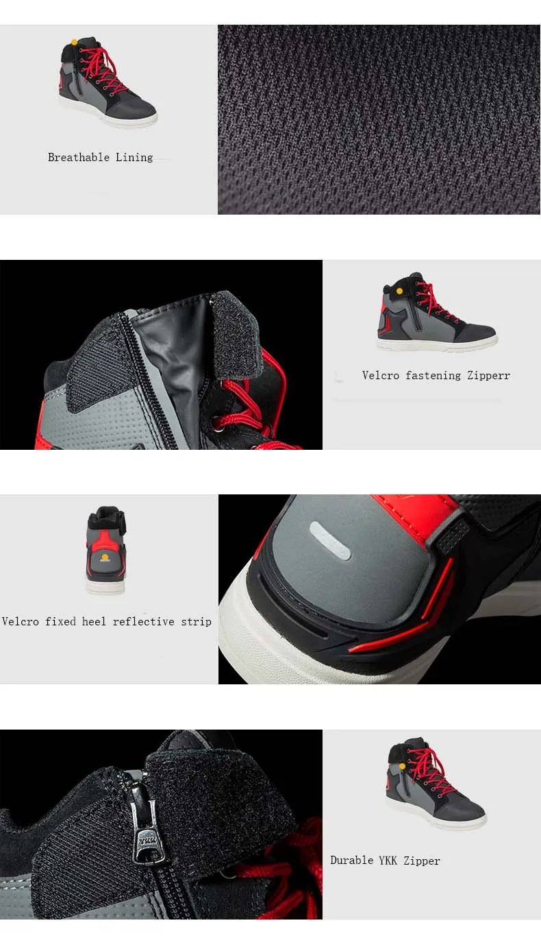 Commuter Motorcycle Waterproof boots SCOYCO MT040WP Motocross non-slip grip Shoes Four Season Breathable wear-resistant Boots Commuter Motorcycle Waterproof boots SCOYCO MT040WP Motocross non-slip grip Shoes Four Season Breathable wear-resistant Boots