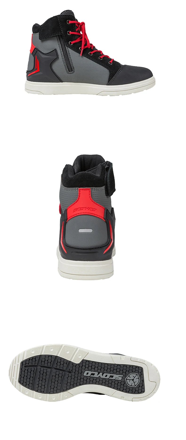 Commuter Motorcycle Waterproof boots SCOYCO MT040WP Motocross non-slip grip Shoes Four Season Breathable wear-resistant Boots Commuter Motorcycle Waterproof boots SCOYCO MT040WP Motocross non-slip grip Shoes Four Season Breathable wear-resistant Boots