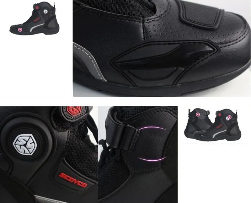 Commuter Motorcycle Waterproof boots SCOYCO MT040WP Motocross non-slip grip Shoes Four Season Breathable wear-resistant Boots Commuter Motorcycle Waterproof boots SCOYCO MT040WP Motocross non-slip grip Shoes Four Season Breathable wear-resistant Boots