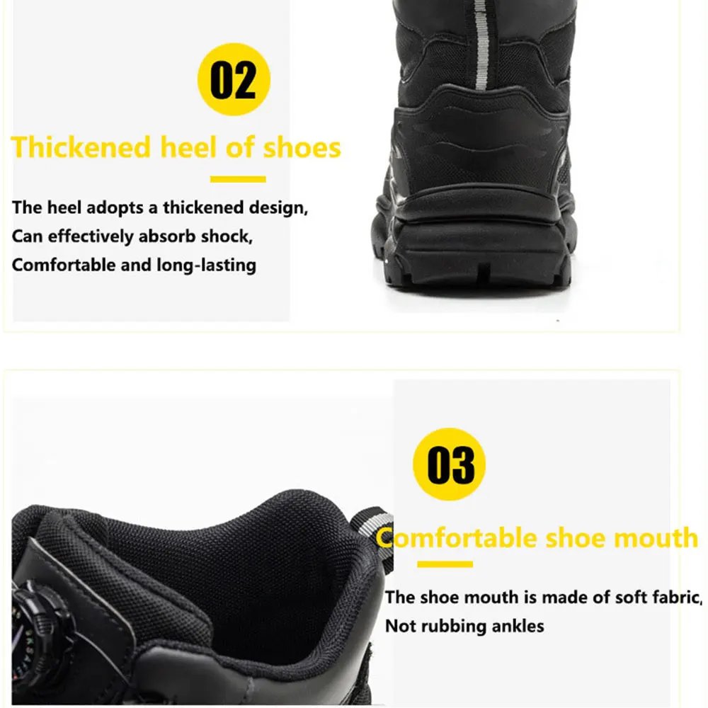 Motorcycle Boots Breathable Anti Slip Wear-resistant Riders Boots Outdoor Motorbike Racing Ankle Length Shoes Men Botas Moto