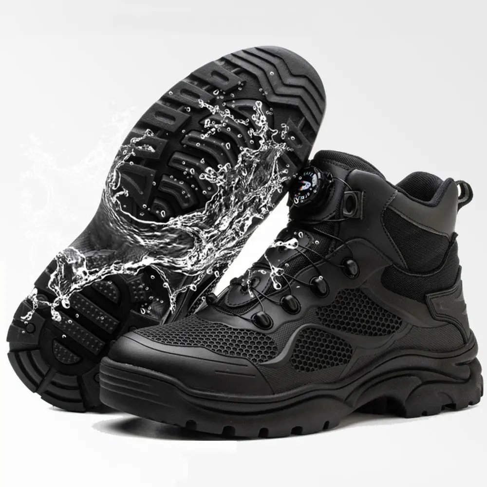 Motorcycle Boots Breathable Anti Slip Wear-resistant Riders Boots Outdoor Motorbike Racing Ankle Length Shoes Men Botas Moto