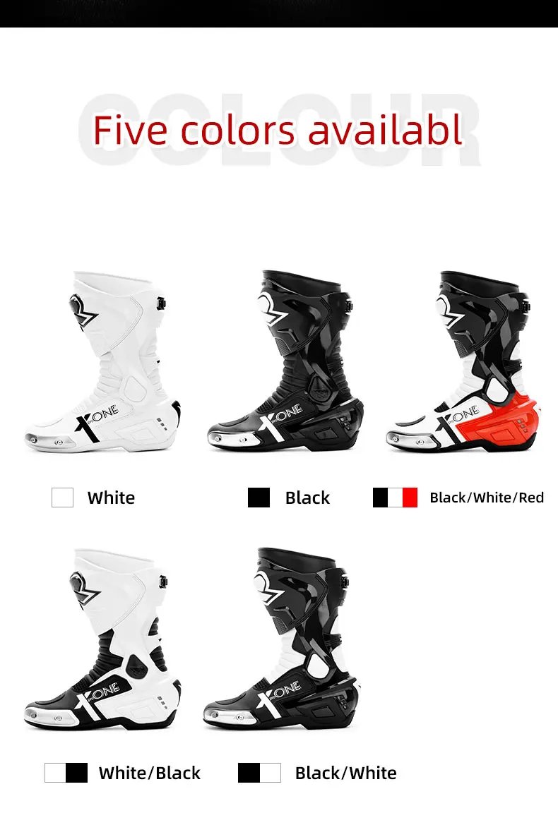 Professional Motorcycle Boots Non-slip Motocross Boots Waterproof Motorcycle Off-road Shoes Motorcycle Protective For 4 Season Professional Motorcycle Boots Non-slip Motocross Boots Waterproof Motorcycle Off-road Shoes Motorcycle Protective For 4 Season