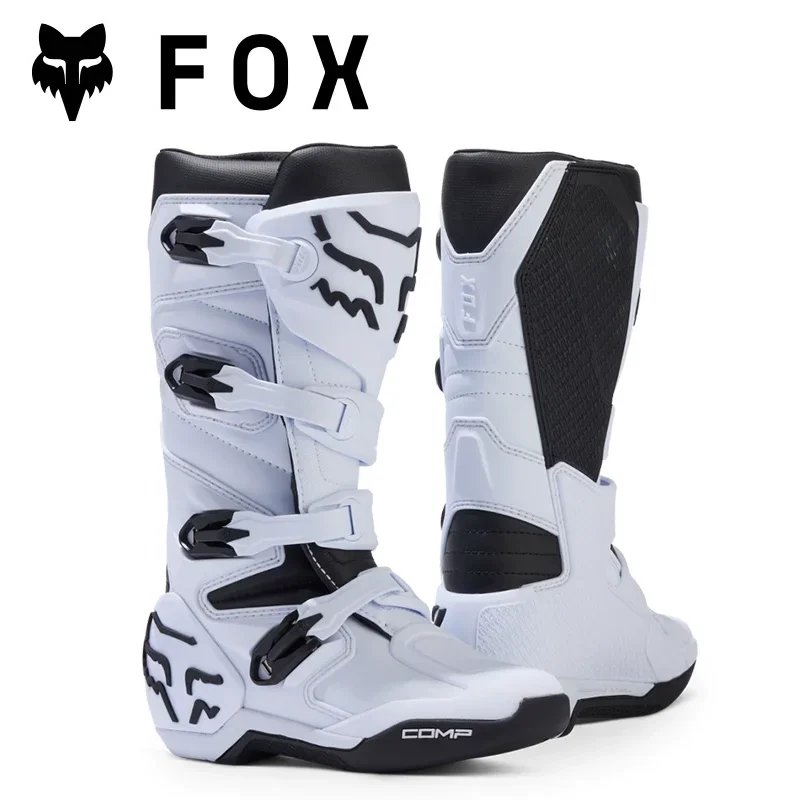 FOX Comp Off-Road motocross boots for child youth kids girls women Boots dirt bike karting ATV/UTV Trails MX Track Riding