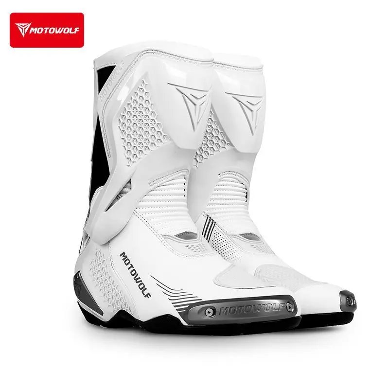 Motorcycle Boots Men Professional Motocross Boots Off Road Riding Racing Boots Wear Resistant Moto Anti-slip Motorcyclist Shoes Motorcycle Boots Men Professional Motocross Boots Off Road Riding Racing Boots Wear Resistant Moto Anti-slip Motorcyclist Shoes
