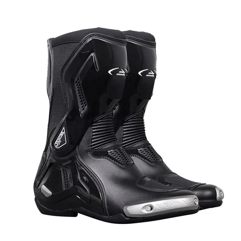 BENKIA CE Summer Motorcycle Boots Professional Track Racing Breathable Anti-Impact Off Road Rally Unisex Botas Moto Protective