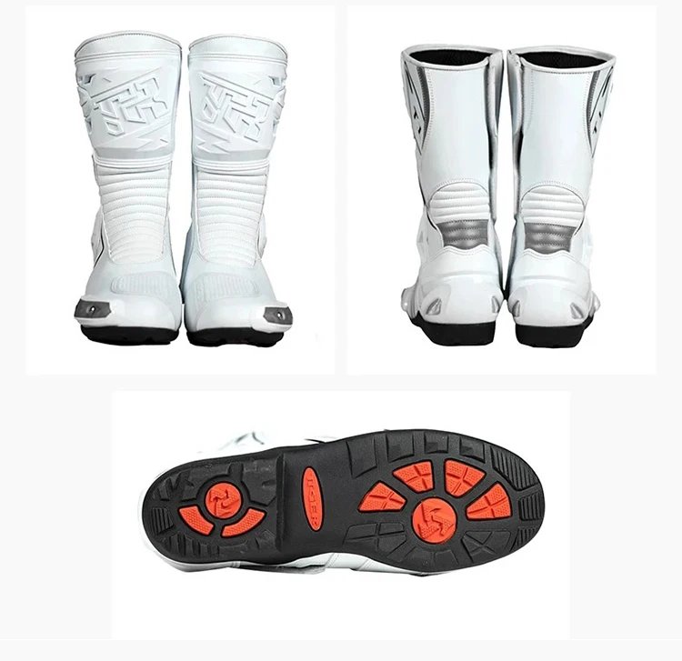 Professional Outdoors Motocross Racing Long Boots Anti Slip Breathable Motos Shoes Men's Motorcycle Protective Boots Professional Outdoors Motocross Racing Long Boots Anti Slip Breathable Motos Shoes Men's Motorcycle Protective Boots