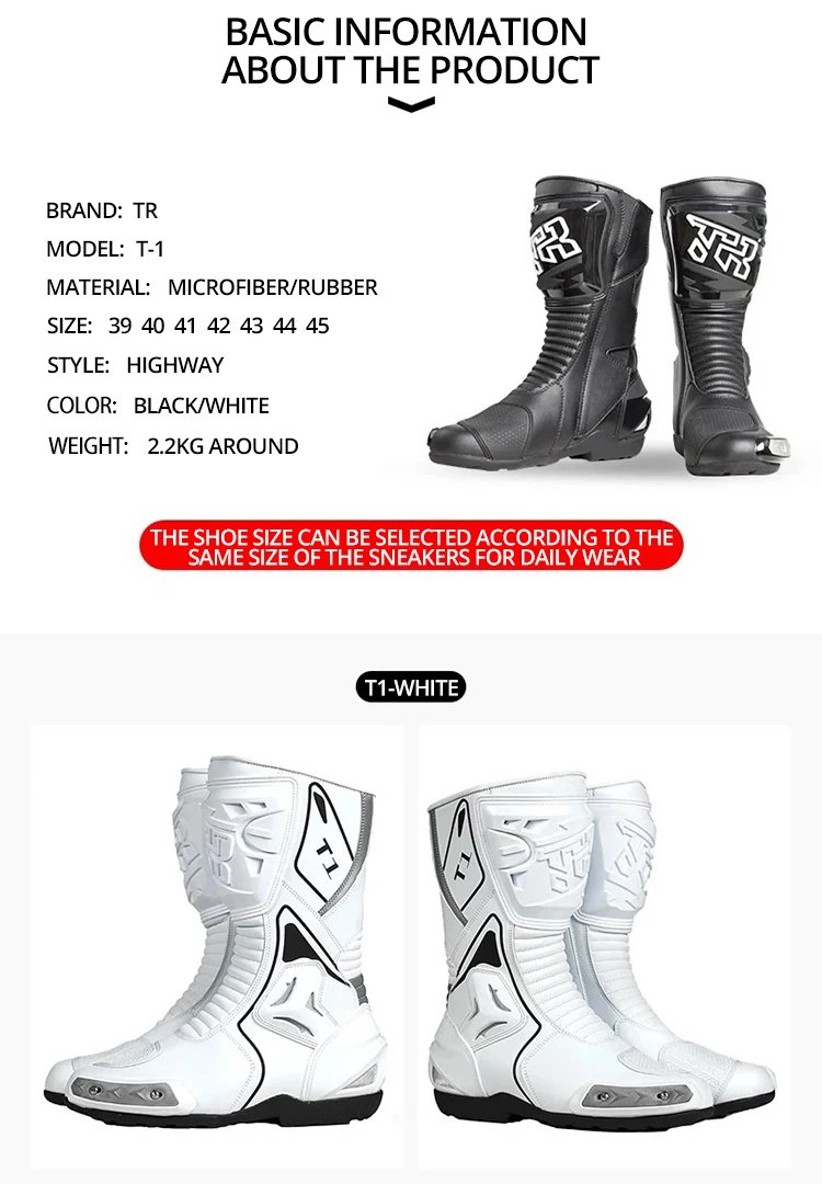 Professional Outdoors Motocross Racing Long Boots Anti Slip Breathable Motos Shoes Men's Motorcycle Protective Boots Professional Outdoors Motocross Racing Long Boots Anti Slip Breathable Motos Shoes Men's Motorcycle Protective Boots