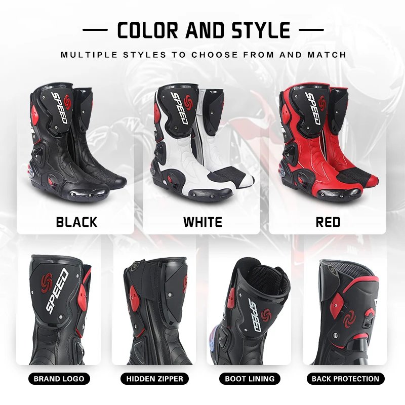 Motorcycle Boot ShoesOff-road vehicle riding boots