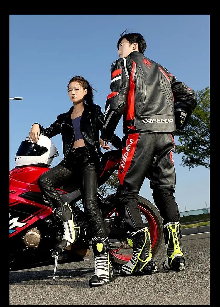 JG WOLVES Motorcycle Boots Men Nine Strand Wolf Riding Shoes Protective Racing Gear motocross boots נעלי רכיבה לאופנוע כביש
