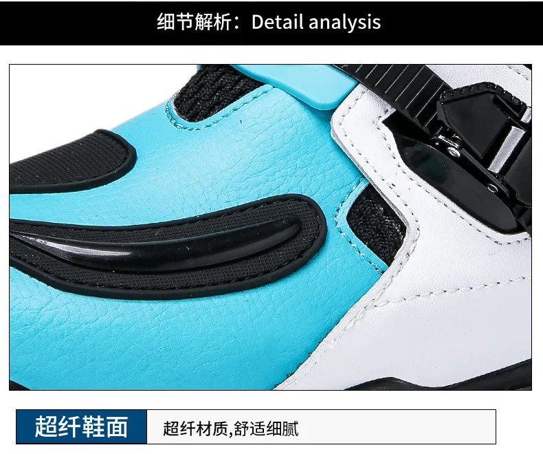 Motorcycle Boots Man Studded Boots Anti-Fall Motorcycle Equipment Wear-Resistant Motocross Boots