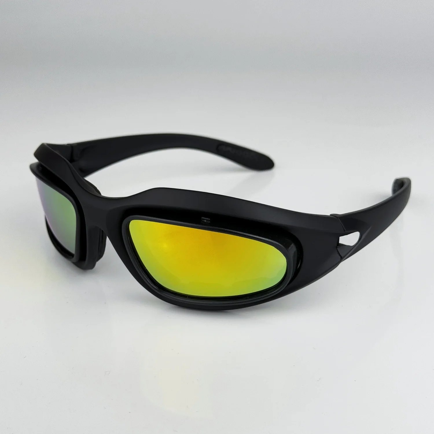 Outdoor Sports Cycling Glasses Goggles Set, CS Tactical Protective Glasses, Polarized Motorcycle Wind Goggles Eyewear Set Outdoor Sports Cycling Glasses Goggles Set, CS Tactical Protective Glasses, Polarized Motorcycle Wind Goggles Eyewear Set