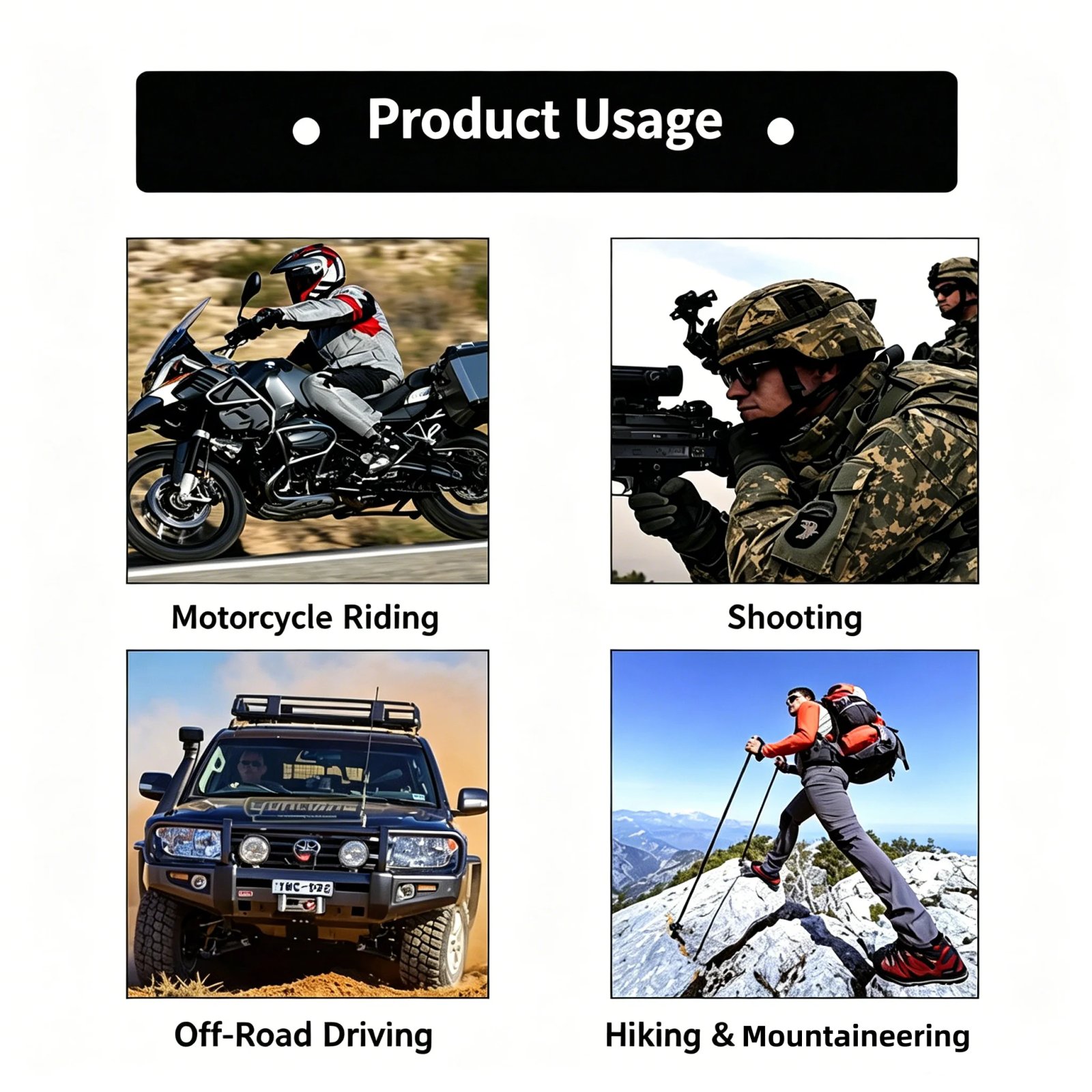Outdoor Sports Cycling Glasses Goggles Set, CS Tactical Protective Glasses, Polarized Motorcycle Wind Goggles Eyewear Set Outdoor Sports Cycling Glasses Goggles Set, CS Tactical Protective Glasses, Polarized Motorcycle Wind Goggles Eyewear Set