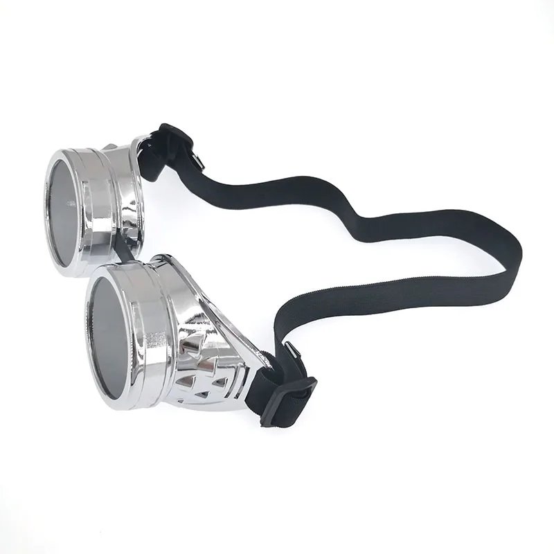 Heavy Metal Steampunk Motorcycle Glasses Gothic Style Driver Goggles Protective Glasses for Cosplay Halloween Decorations Heavy Metal Steampunk Motorcycle Glasses Gothic Style Driver Goggles Protective Glasses for Cosplay Halloween Decorations