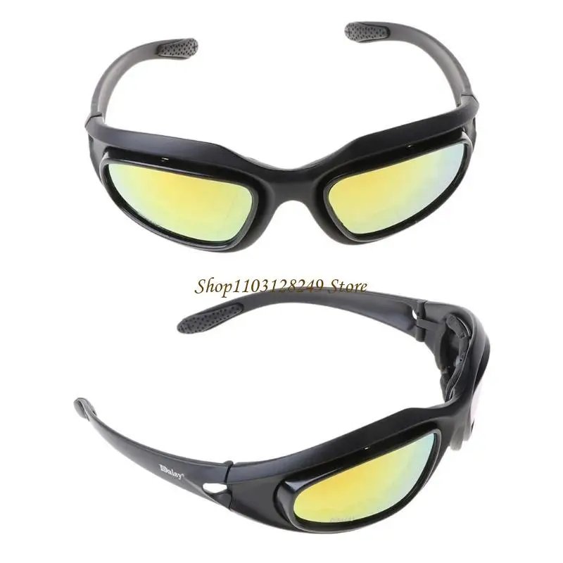 N5KD Windproof Polarized Motorcycle Lens for Sun Glasses Riding Cycling Biker Sports N5KD Windproof Polarized Motorcycle Lens for Sun Glasses Riding Cycling Biker Sports
