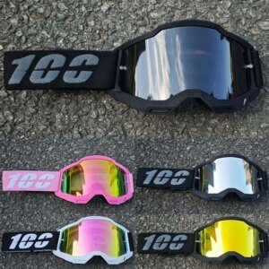 All Weather Multi-function Motorcycle Goggles Adjustable Strap Windproof Anti-glare for Daily Commuting Motorbike Travel