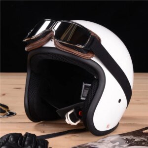 Windproof Motorcycle Helmet Glasses Leather Safety Protective Anti-glare Motocross Cross-country Steampunk Glass Various Styles