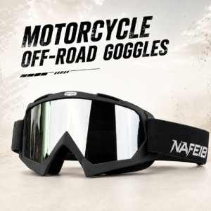 Outdoor Cross-Country Ski Goggles, Motorcycle Glasses, ATV Riding Goggles, Windproof, Dustproof & Impact-Resistant